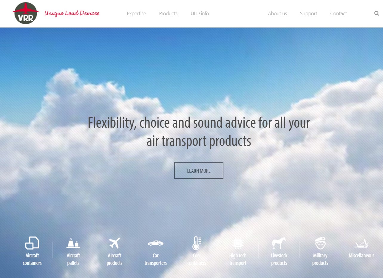 VRR Aviation home page